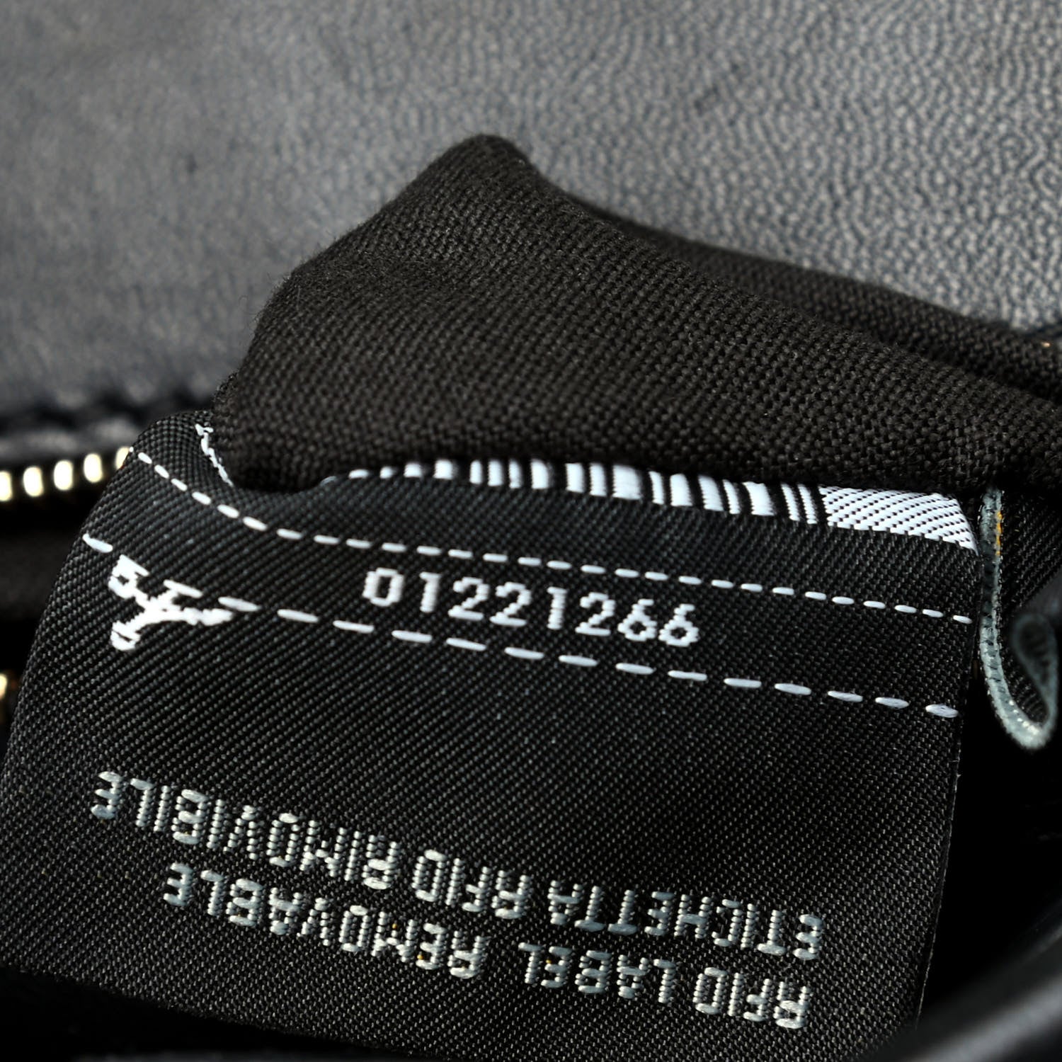 Fendi Nappa Mini Peekaboo Iconic Satchel Black 8 of 10