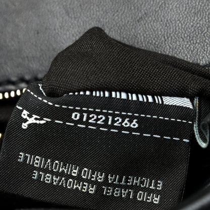 Fendi Nappa Mini Peekaboo Iconic Satchel Black 8 of 10