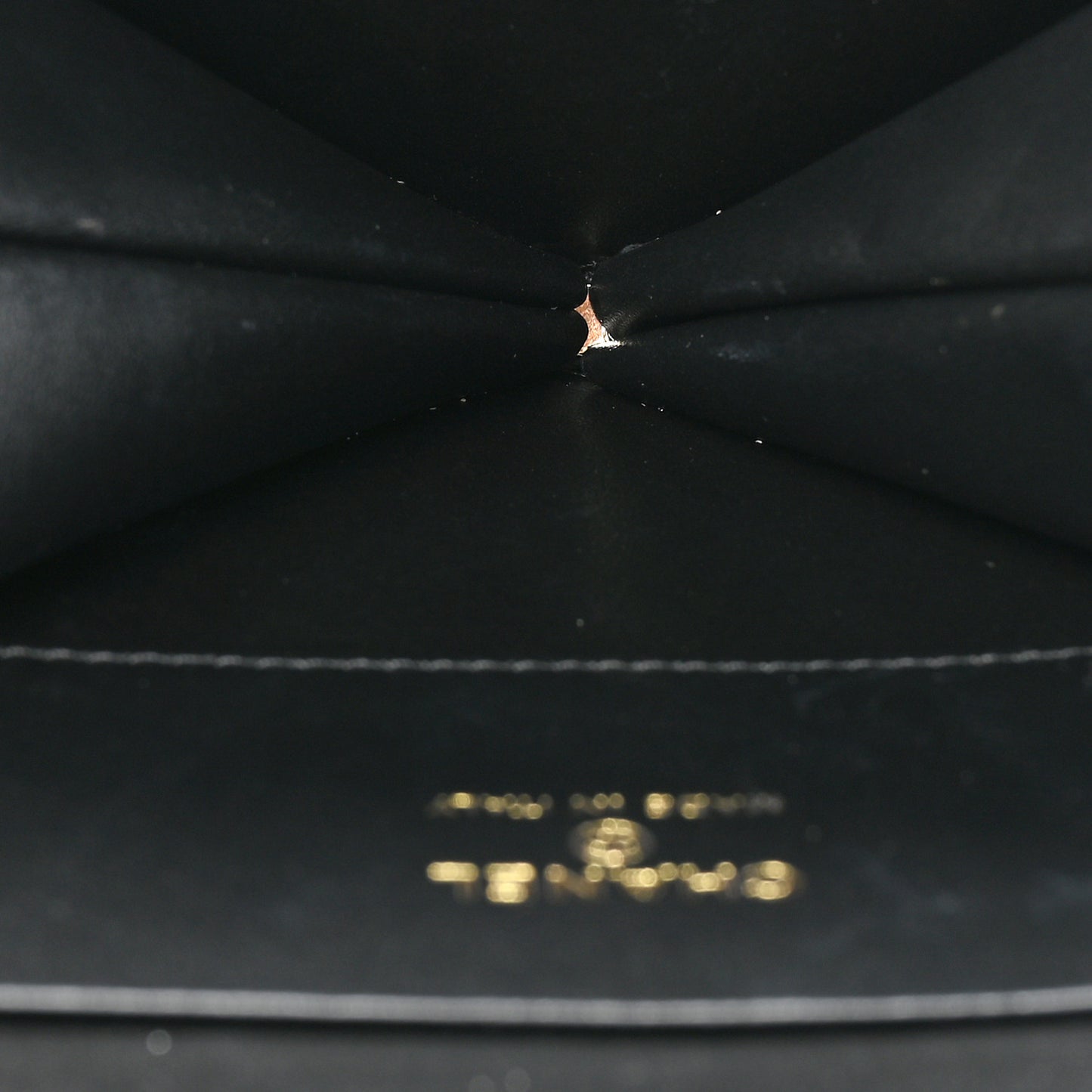 Patent Calfskin Resin Quilted CC Heart Clutch With Chain Black