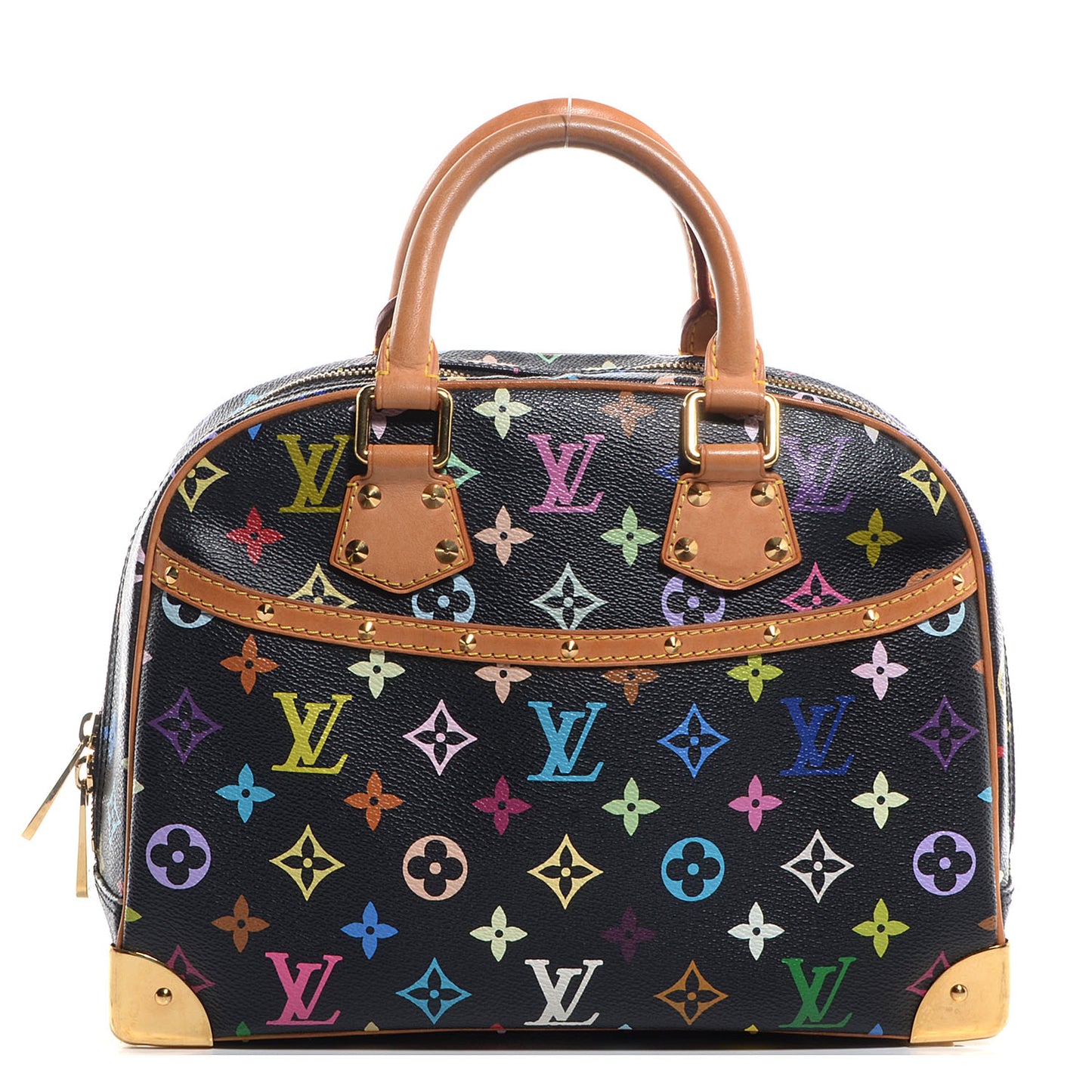 Monogram Multicolor Trouville Black