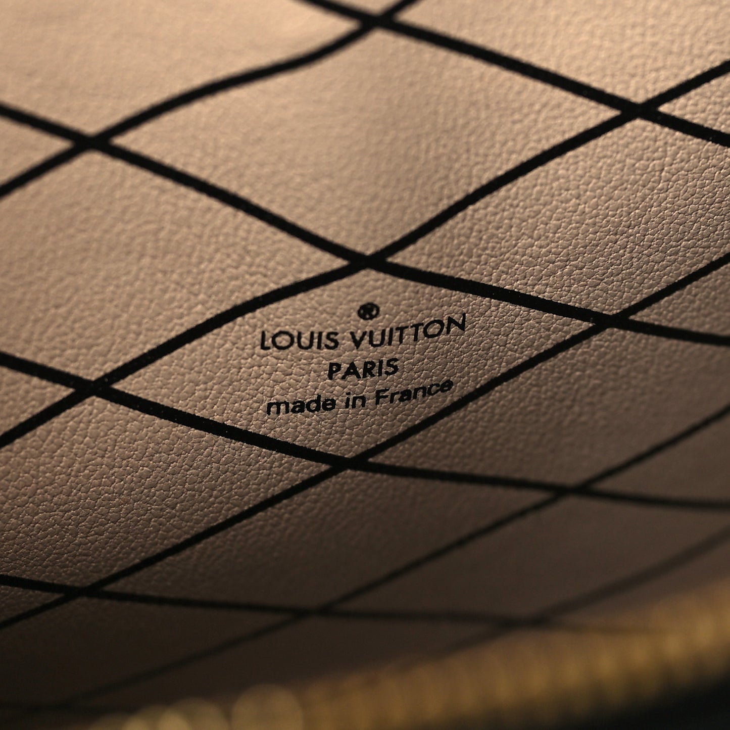 Reverse Monogram Trunk Clutch