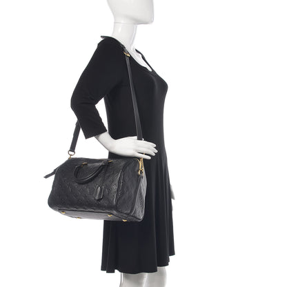 Louis Vuitton Empreinte Speedy Bandouliere 30 Black 2 of 9