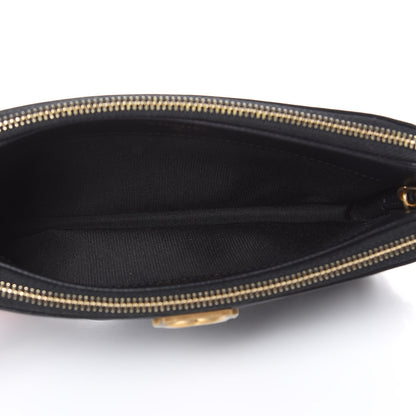 Chanel Lambskin Quilted Small Boy Clutch With Chain Black 5 of 11