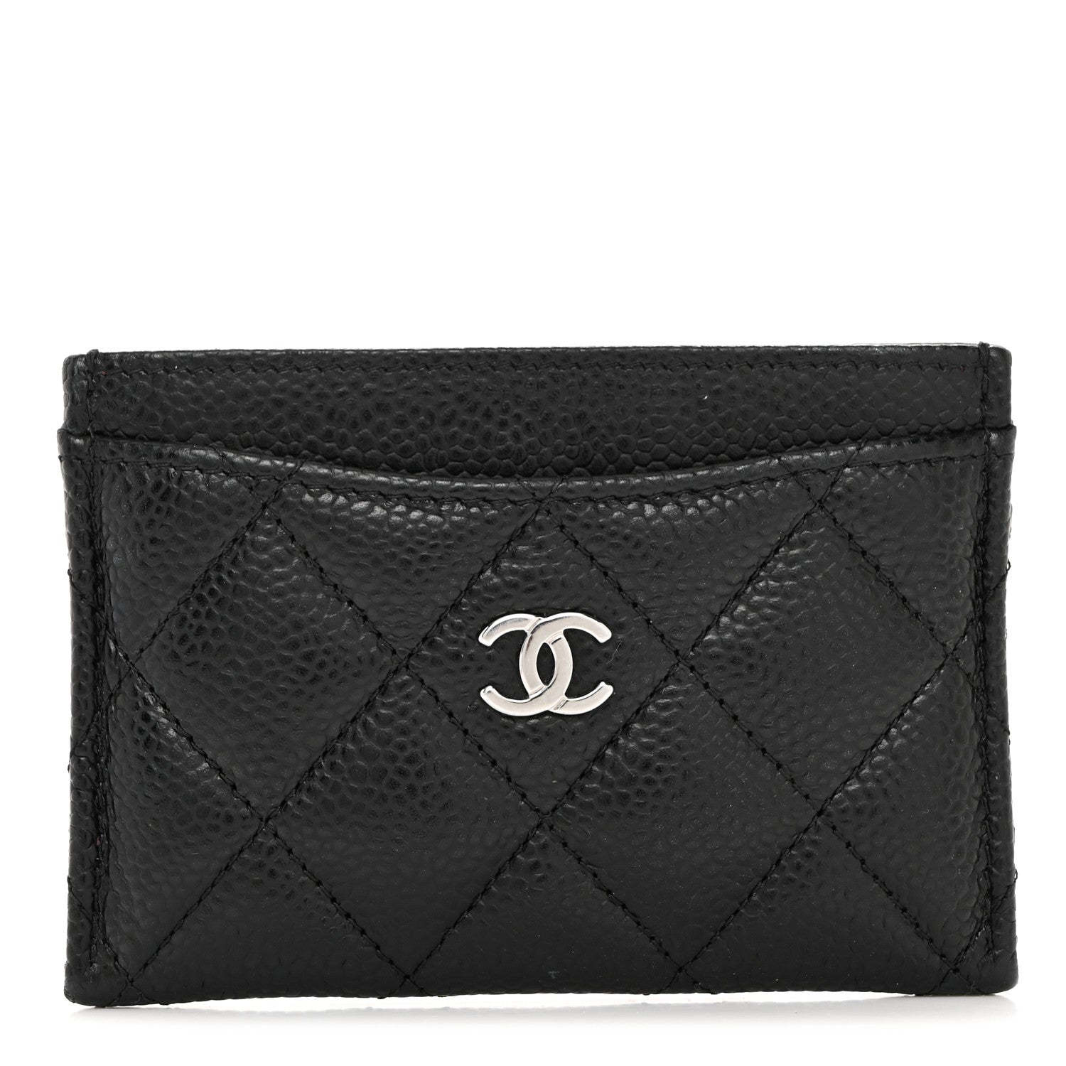 Chanel Caviar Quilted Card Holder Black 1 of 7