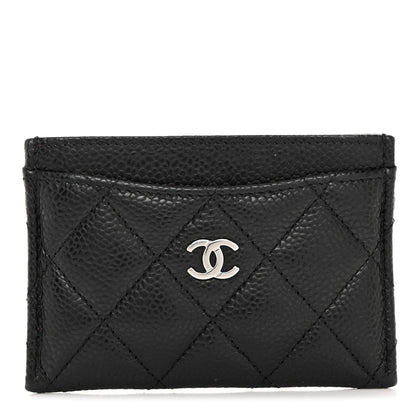 Chanel Caviar Quilted Card Holder Black 1 of 7
