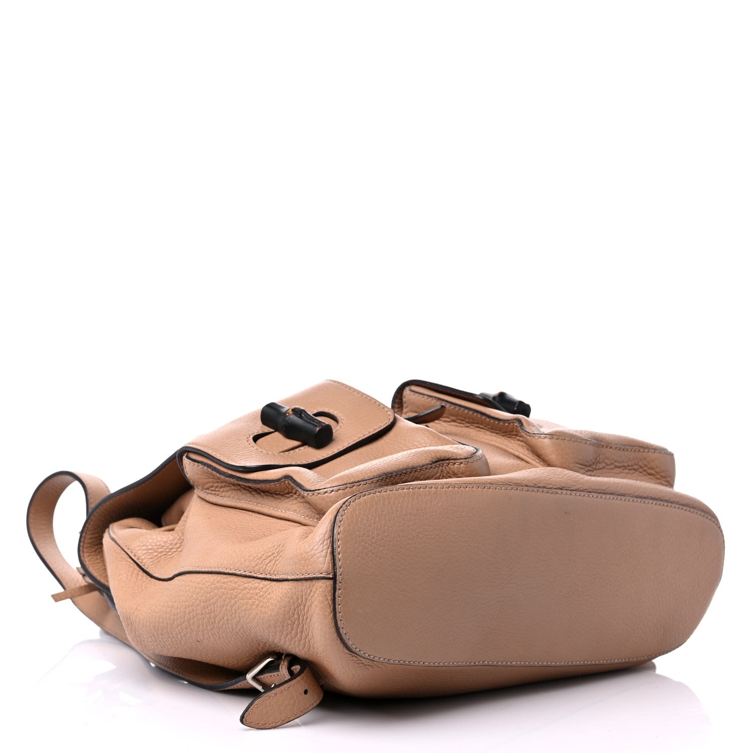 Gucci Cellarius Calfskin Medium Bamboo Backpack Camelia 5 of 19