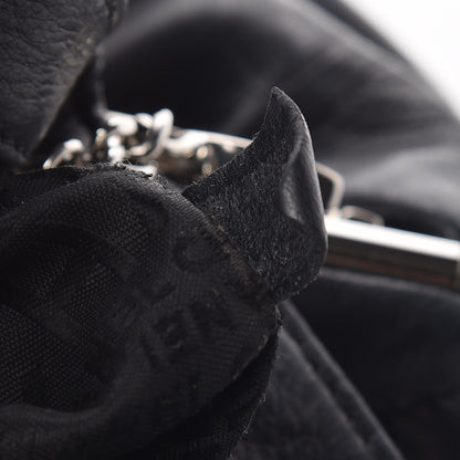 Chanel Lambskin Stitched Medium Ultimate Soft Tote Black 7 of 12