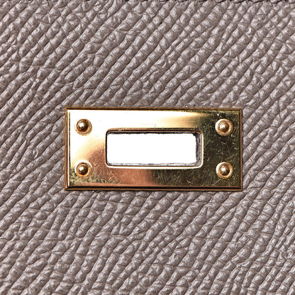 Hermes Epsom Kelly Sellier 25 Etain 34 of 40