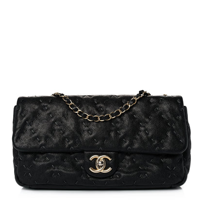 Chanel Caviar Stitched Flap Black 1 of 12
