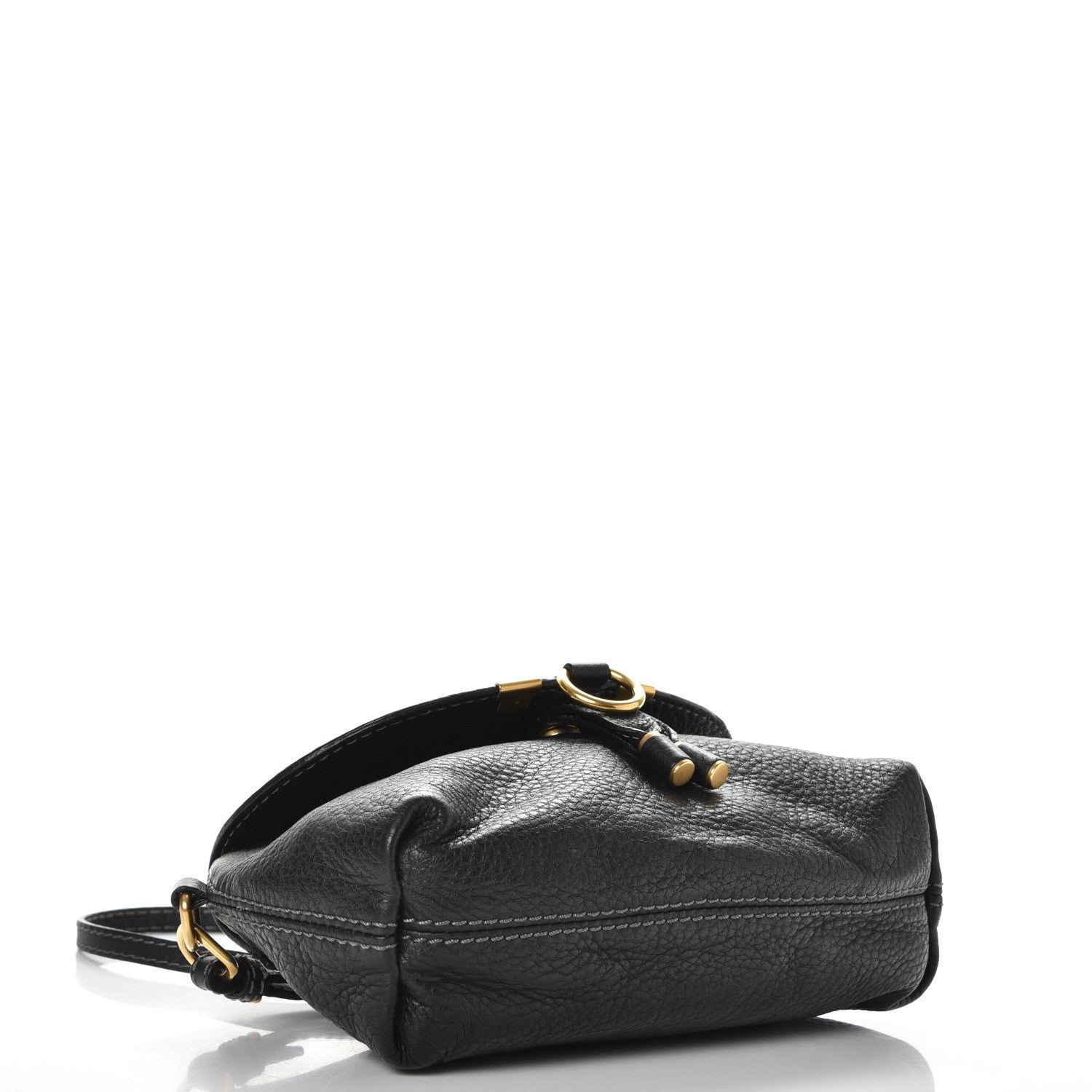 Chloe Calfskin Small Marcie Crossbody Bag Black 4 of 8