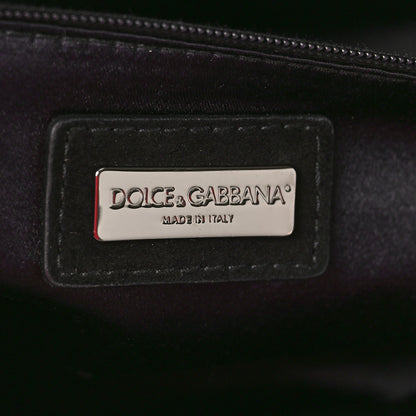 Dolce & Gabbana Calf Hair Leopard Print Snakeskin Medium Miss Sicily Shopper Tote 6 of 8