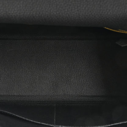 Hermes Togo Kelly Retourne 32 Black 5 of 9