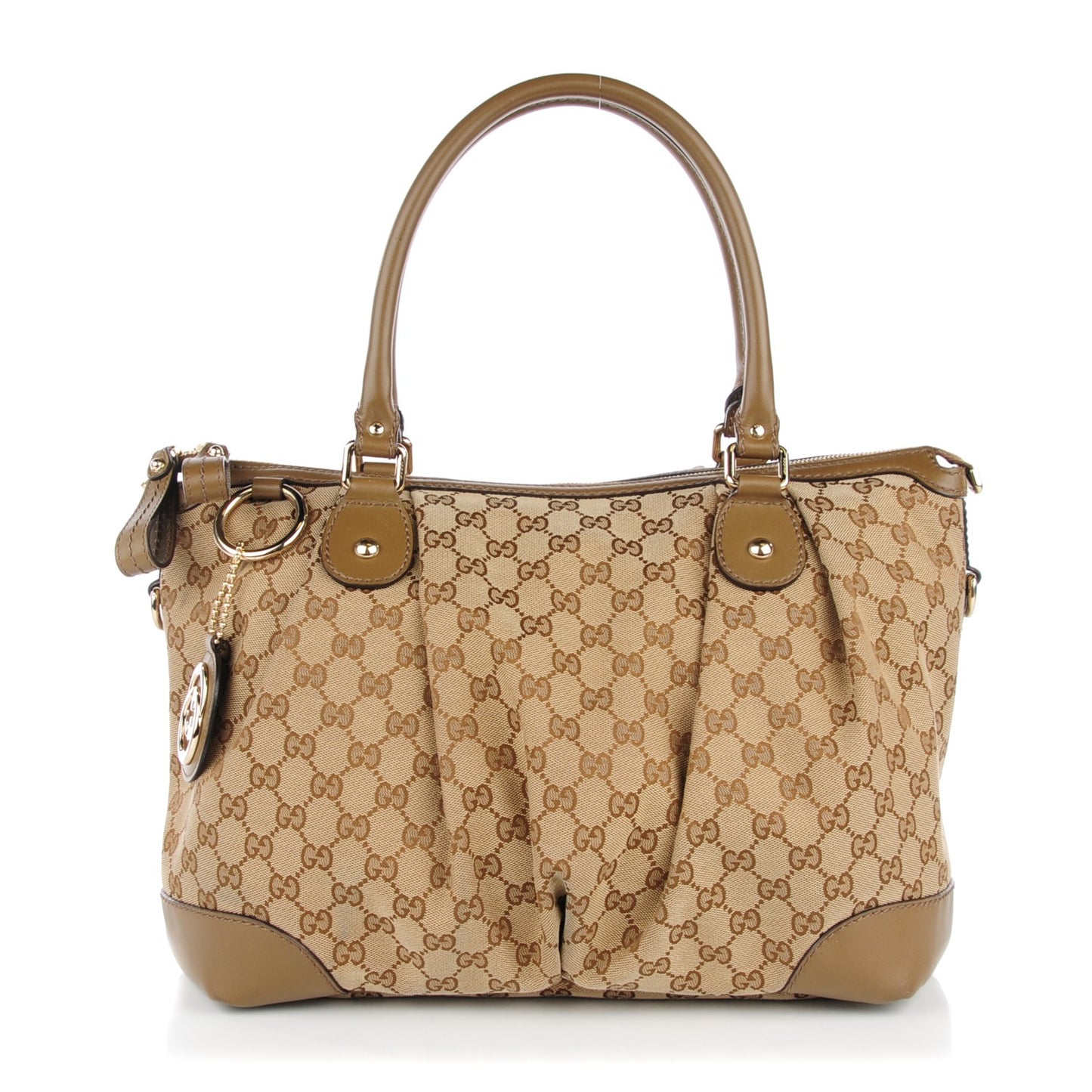 Monogram Large Sukey Top Handle Brown