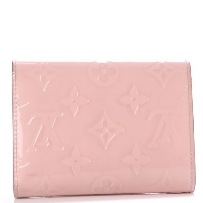 Louis Vuitton Vernis Victorine Wallet Rose Ballerine 4 of 15