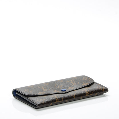 Louis Vuitton Monogram Emilie Wallet Blue 4 of 8