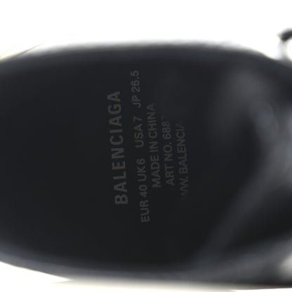 Balenciaga Agneau Arena Mens Paris High Top Sneakers 40 Black 7 of 8