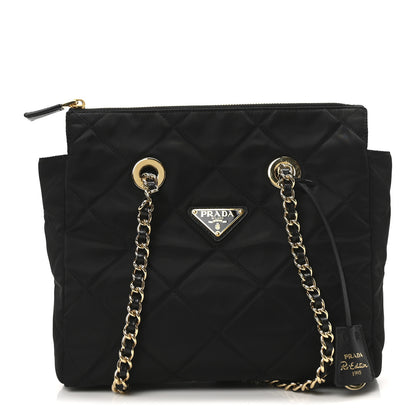 Prada Re-Nylon Saffiano Stitched Re-Edition 1995 Shoulder Bag Black 1 of 10