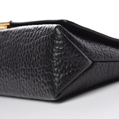 Burberry Signature Grain Medium Mildenhall Crossbody Bag Black 9 of 9