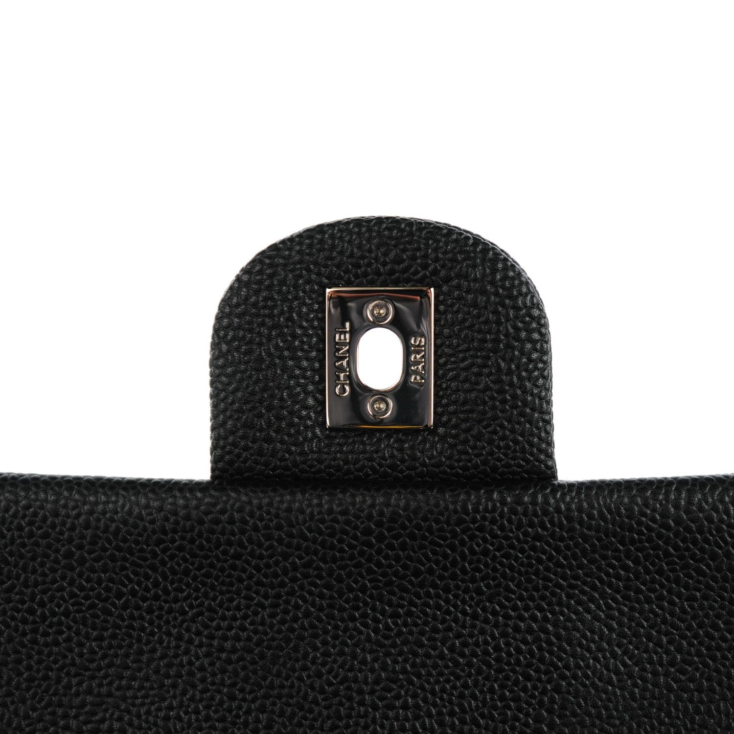 Chanel Caviar Quilted Jumbo Easy Flap Black 5 of 8