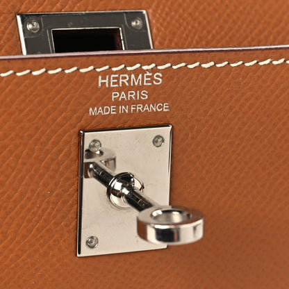 Hermes Epsom Kelly Sellier 25 Gold 6 of 12