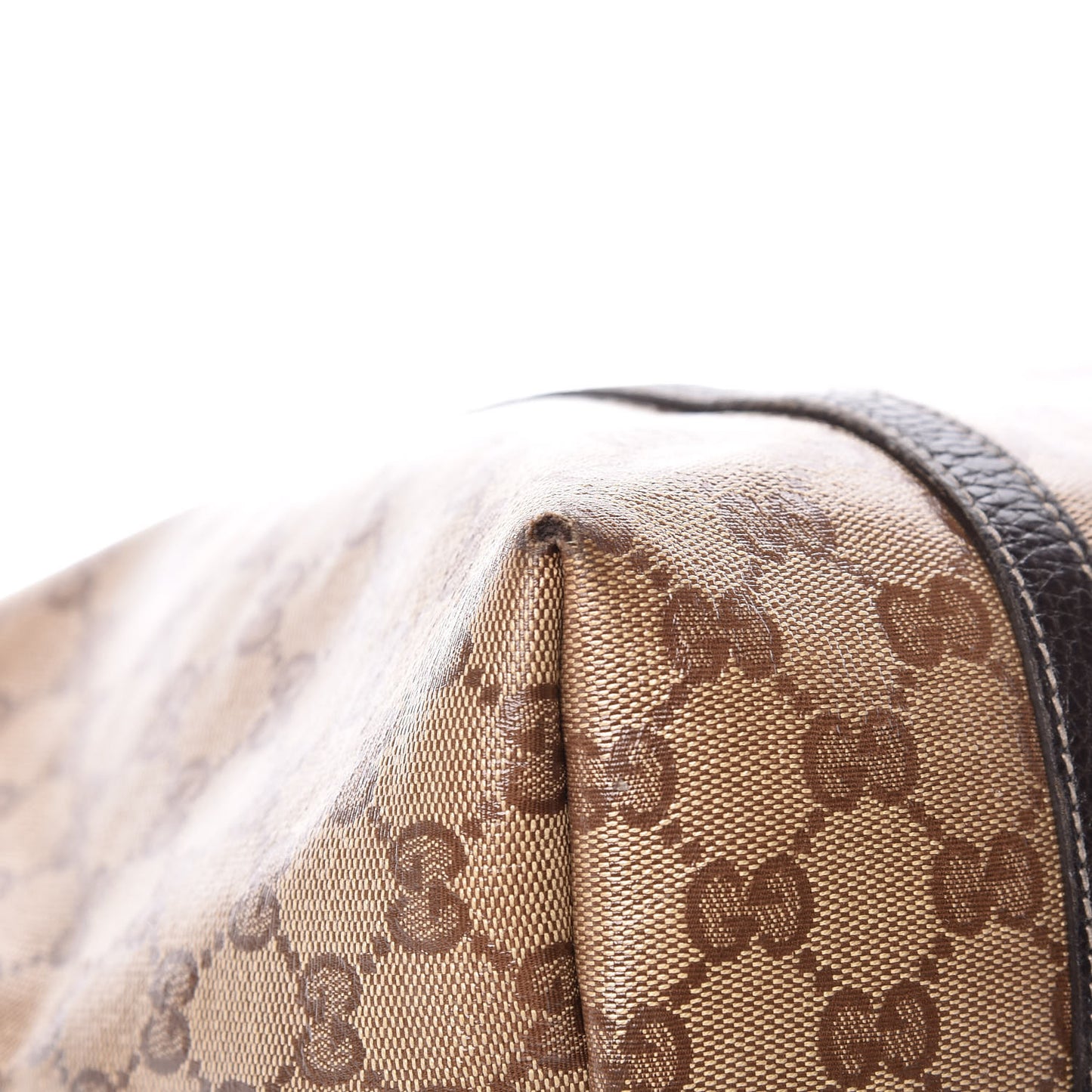 Crystal Monogram Medium Joy Tote Beige Ebony Testa di Moro