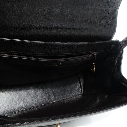 Chanel Caviar Flap Shoulder Bag Brown 5 of 9