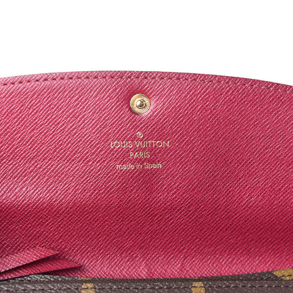 Louis Vuitton Monogram Emilie Wallet Fuchsia 6 of 9