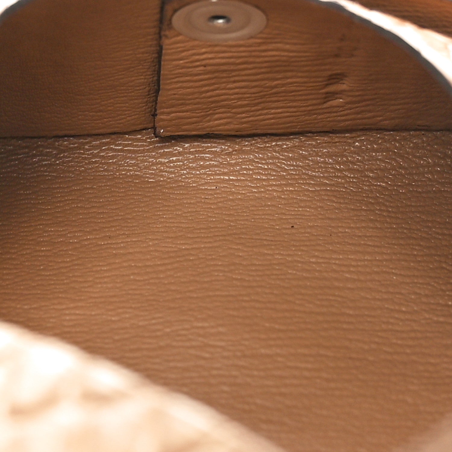 Hermes Matte Alligator Calvi Card Case Chai 5 of 8