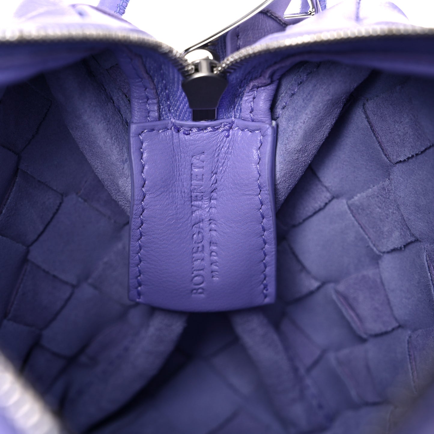 Nappa Intrecciato Mini Loop Camera Bag Wisteria
