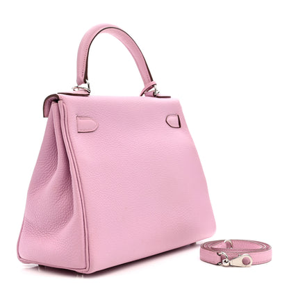 Hermes Togo Kelly Retourne 28 Mauve Sylvestre 2 of 16