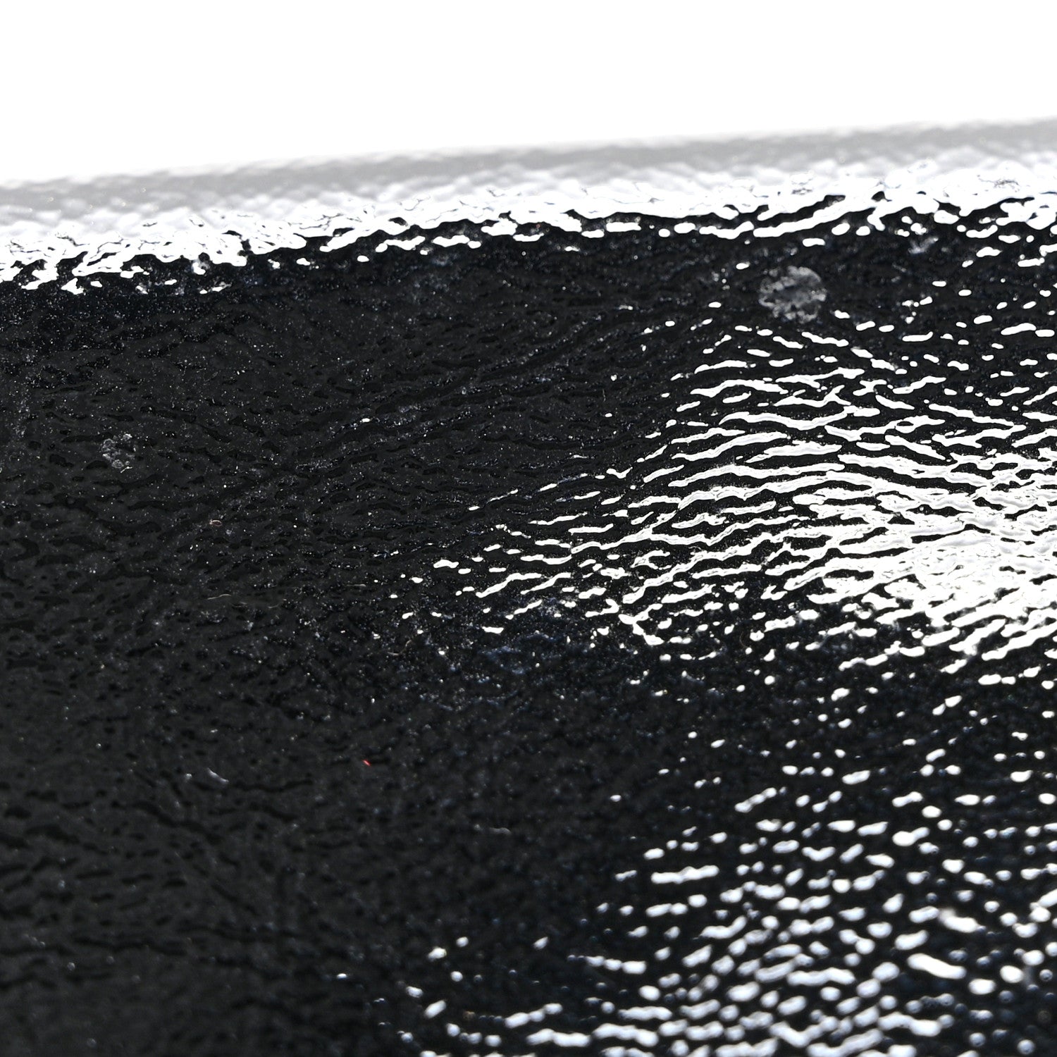 Saint Laurent Textured Patent Monogram Large Belle De Jour Clutch Black 9 of 9