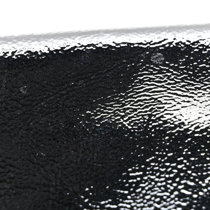 Saint Laurent Textured Patent Monogram Large Belle De Jour Clutch Black 9 of 9