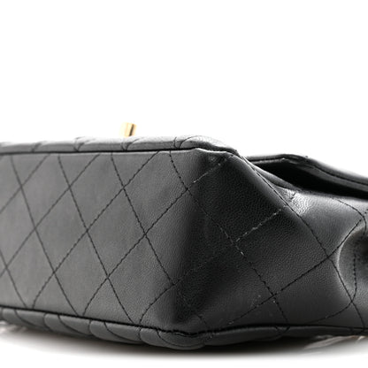 Chanel Lambskin Quilted Mini Coco Charms Rectangular Flap Black 10 of 13