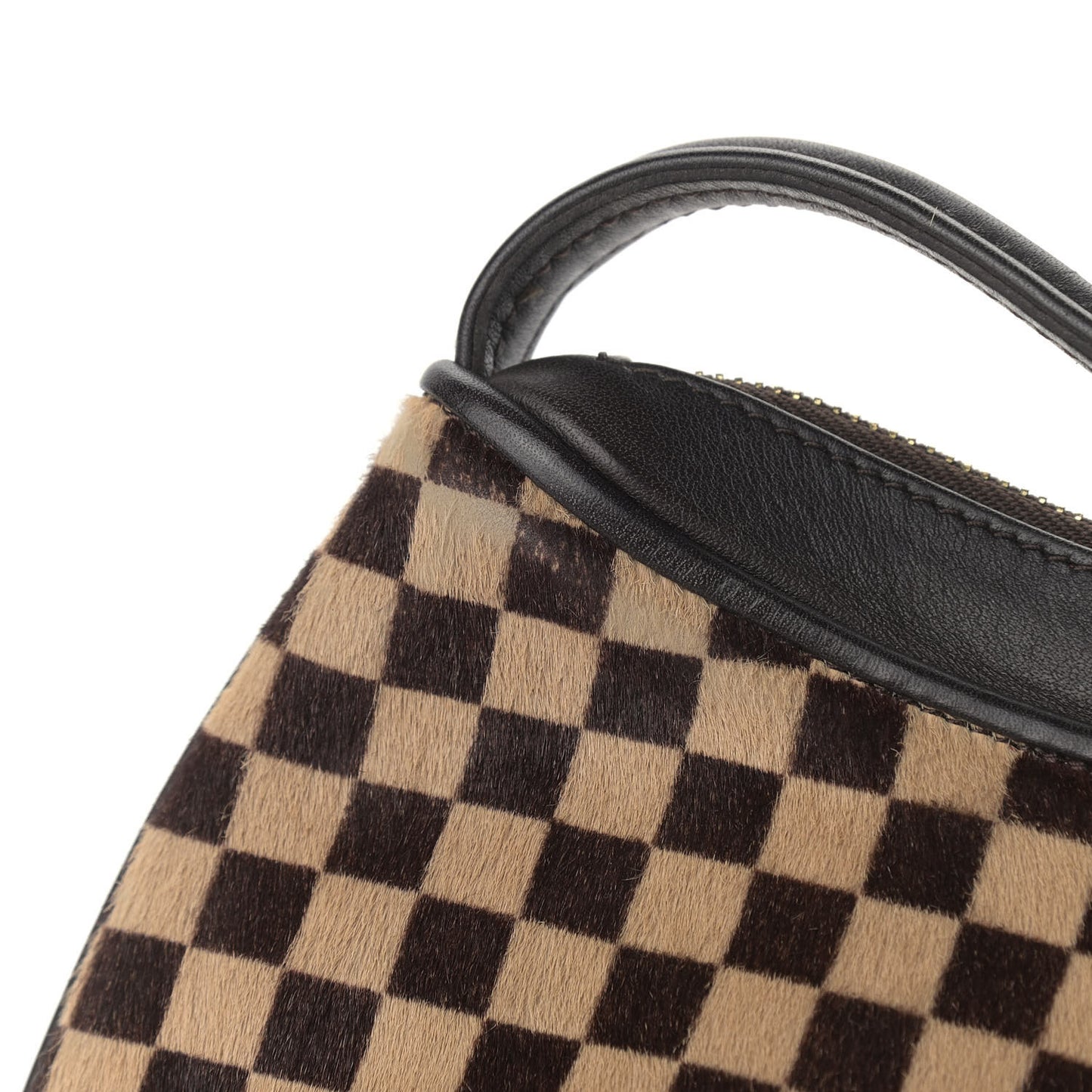 Calf Hair Damier Sauvage Tigre