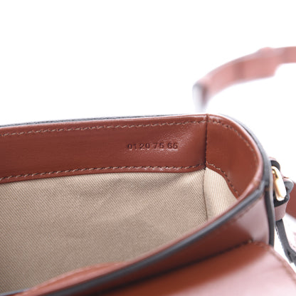 Chloe Shiny Calfskin Suede Mini C Bag Sepia Brown 7 of 10