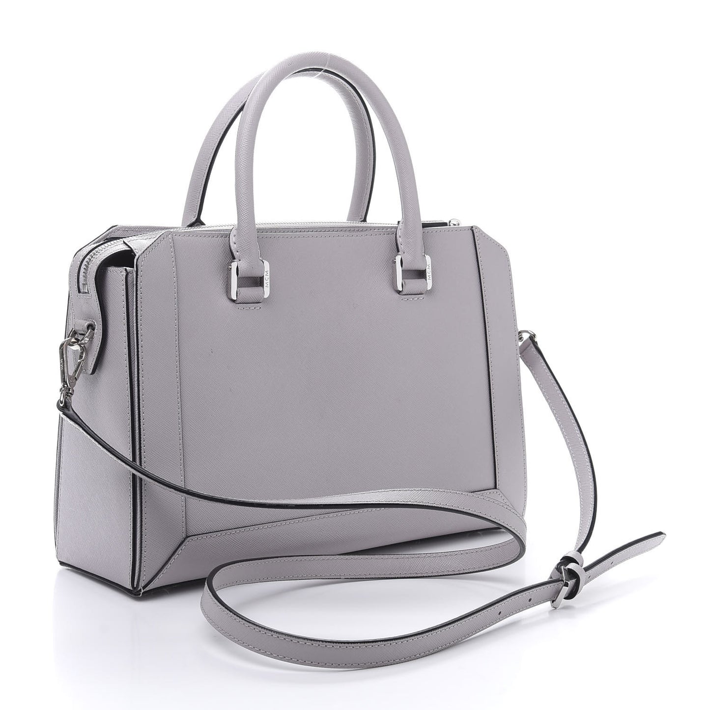 Saffiano Medium Nuovo Tote Gull Gray