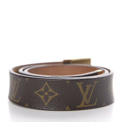 Louis Vuitton Monogram Ceinture Belt Gold Buckle 70 28 2 of 11