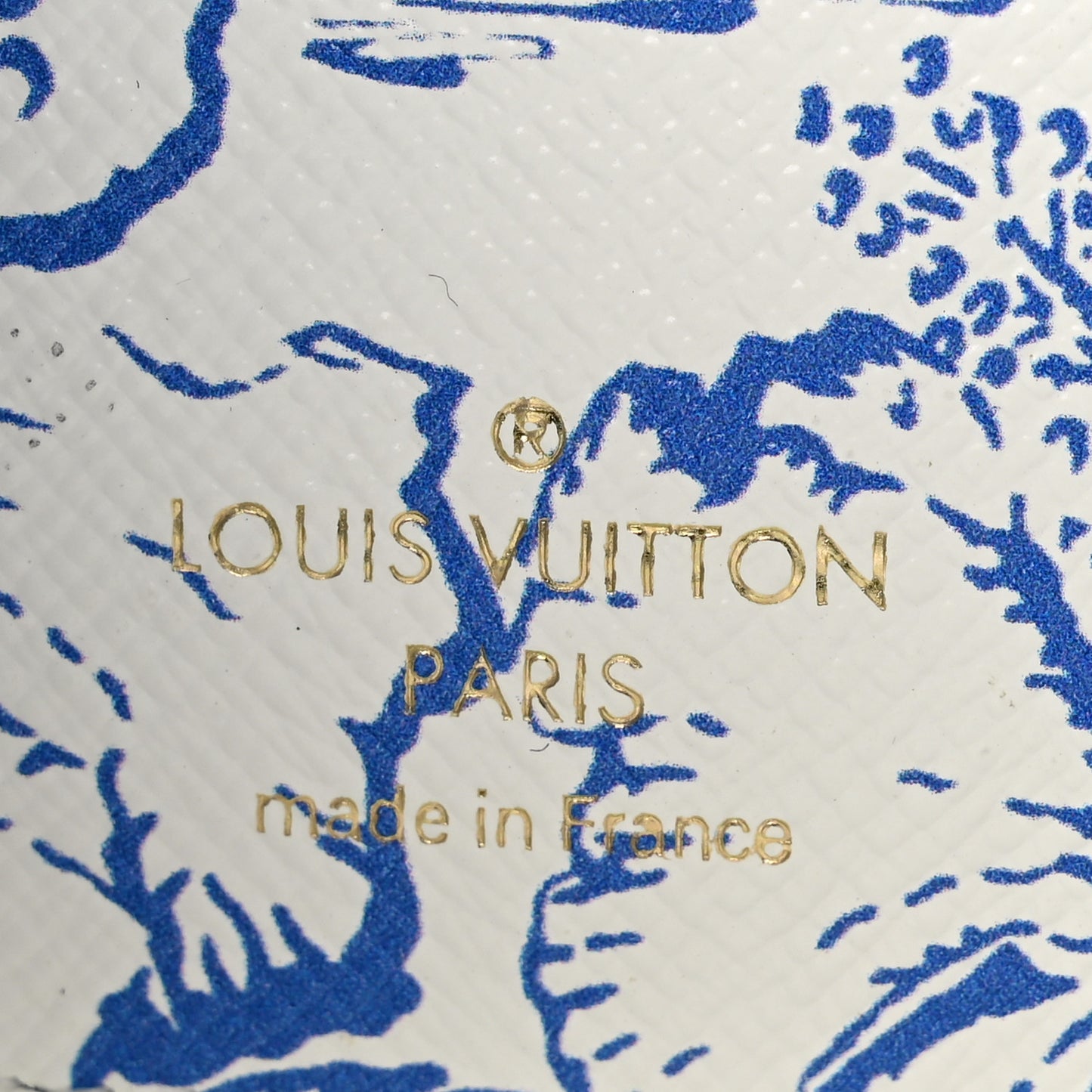Monogram Giant By The Pool Victorine Wallet Lagoon Blue