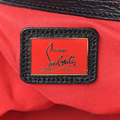 Christian Louboutin Calfskin Panettone Spiked Large Ranch Black 8 of 12