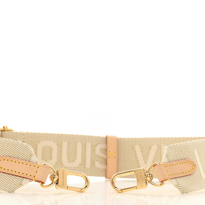Louis Vuitton Nylon Coussin Shoulder Strap Beige 3 of 3