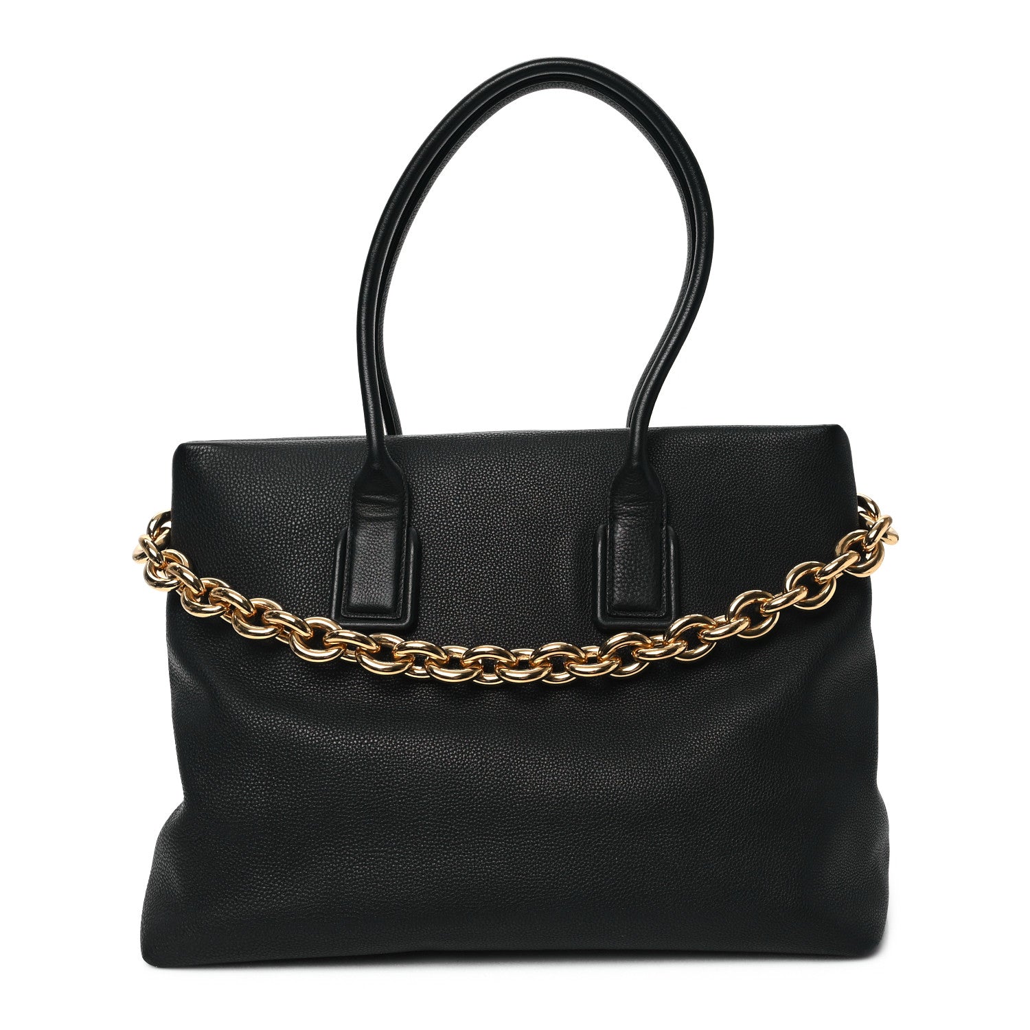 Bottega Veneta Grained Calfskin Saint Germain Tote Black 1 of 11