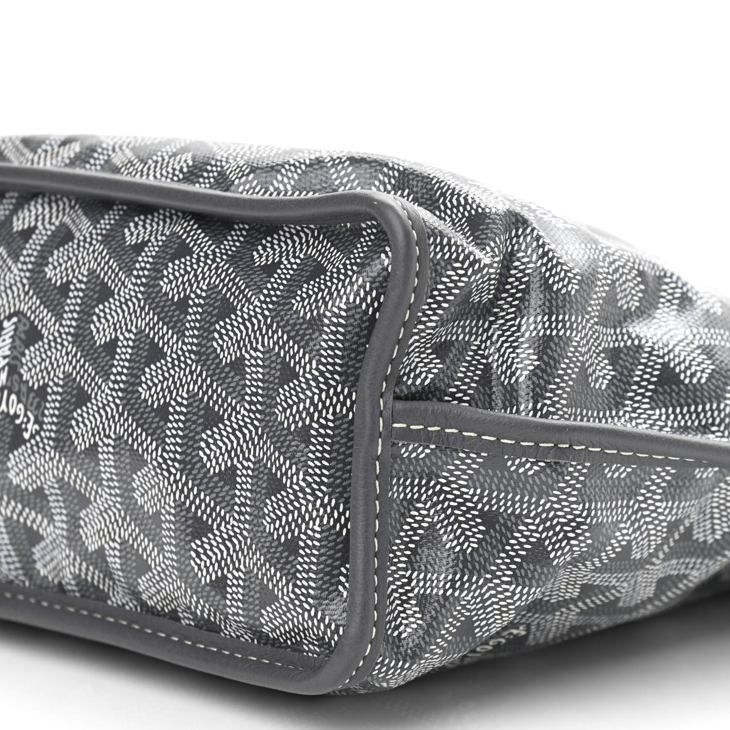 Goyardine Reversible Mini Anjou Grey