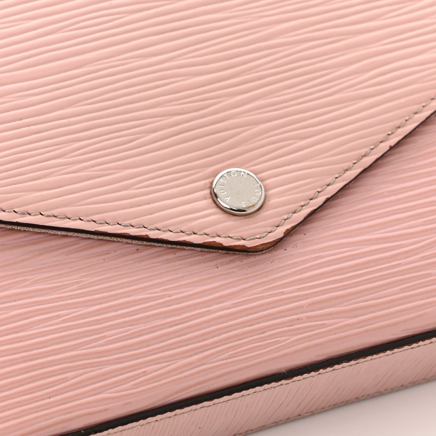 Epi Pochette Felicie Rose Ballerine