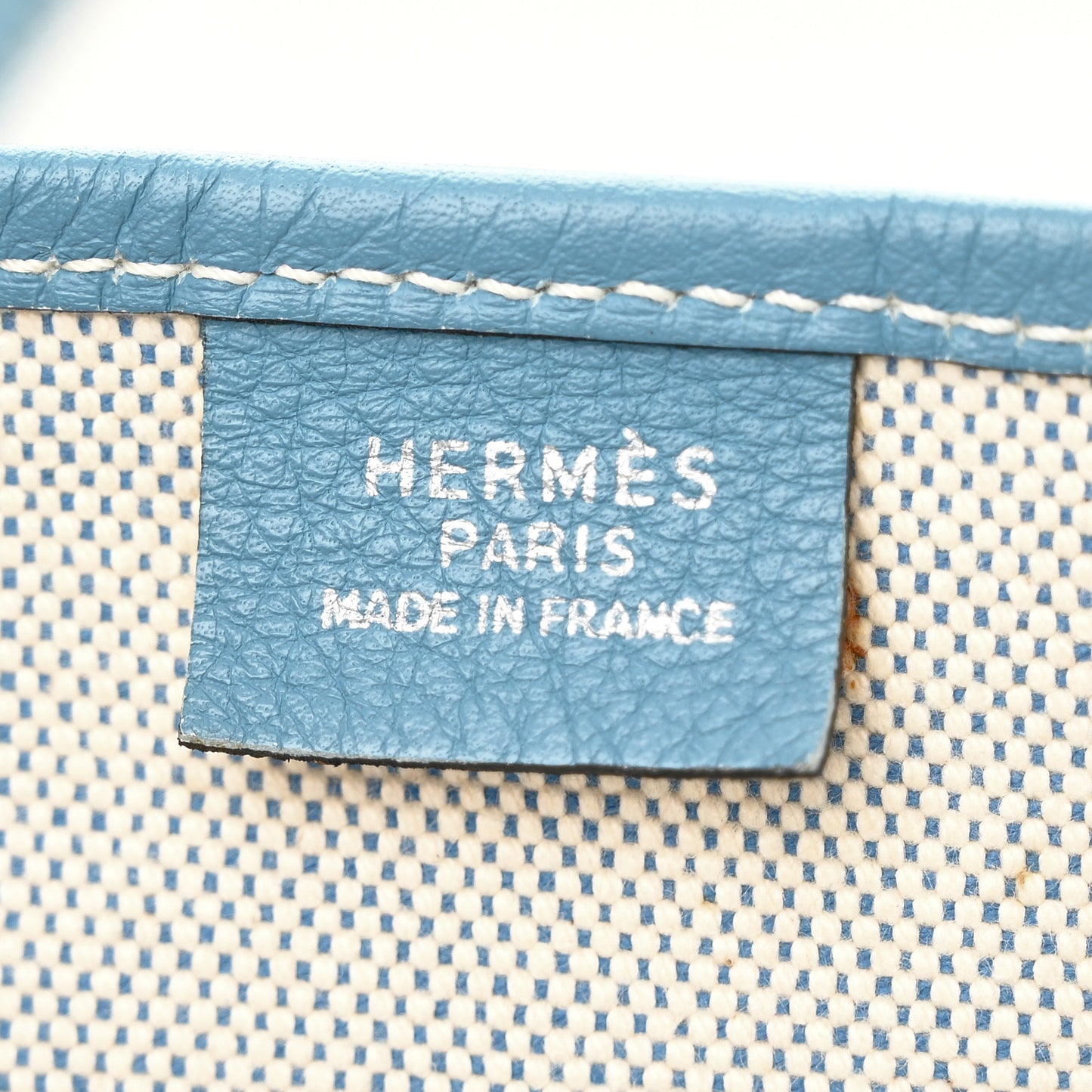 Toile Taurillon Clemence Jardinier PM Blue Jean