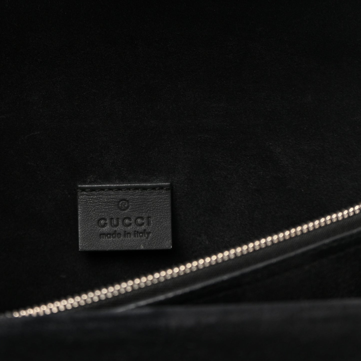 GG Supreme Monogram Small Dionysus Shoulder Bag Black