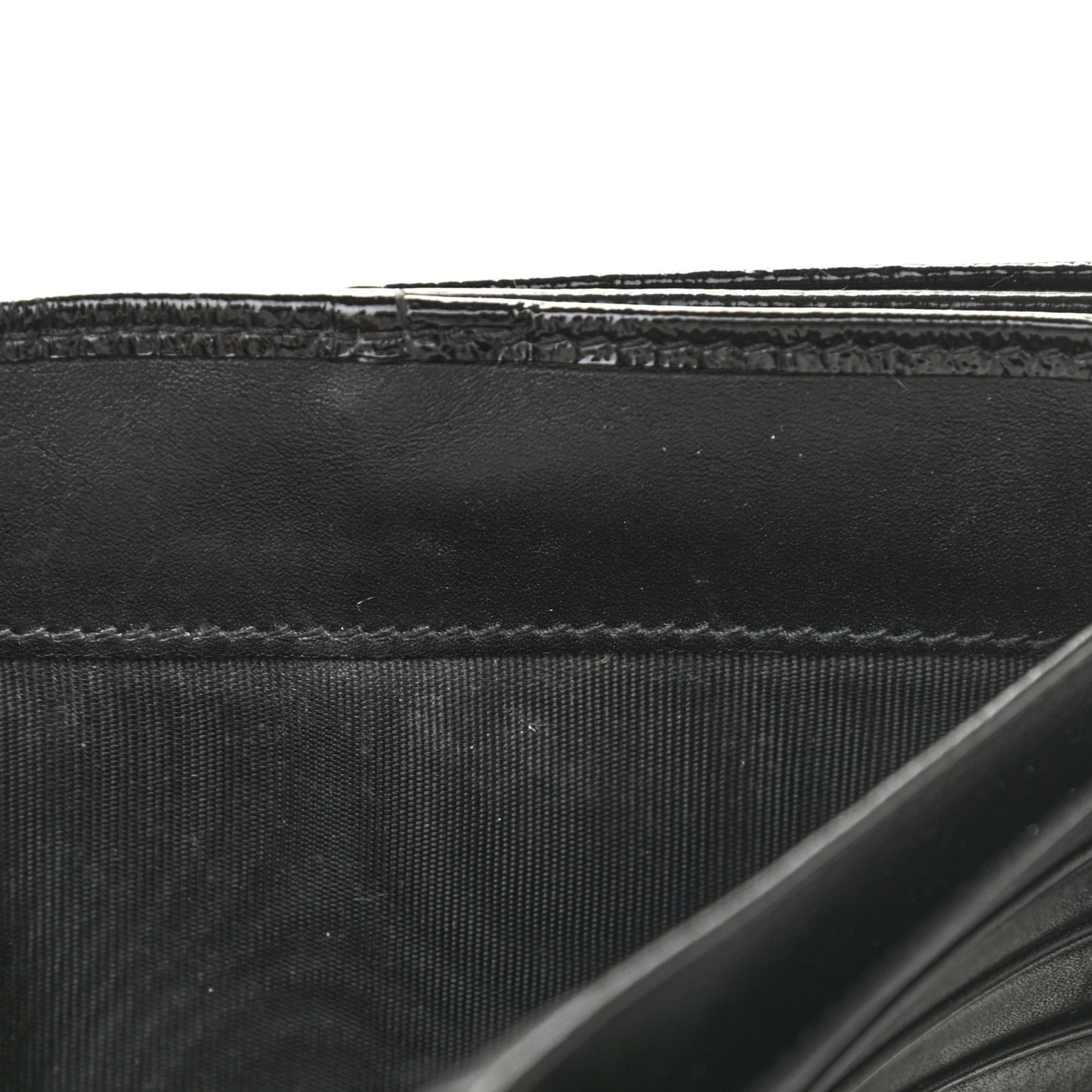 Goatskin Belle de Jour French Wallet Black