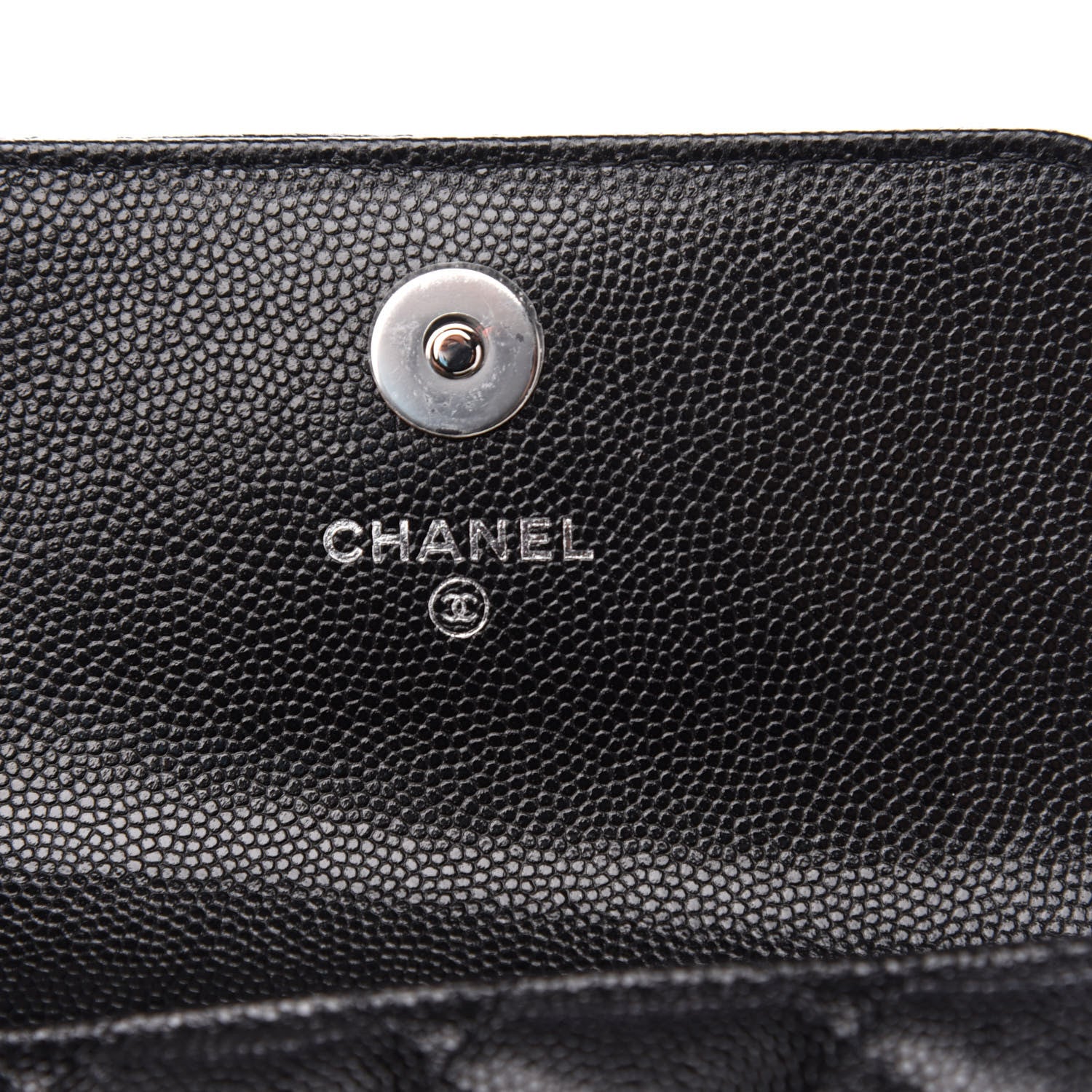 Chanel Caviar Quilted My Everything Belt Flap Card Holder Black 6 of 12