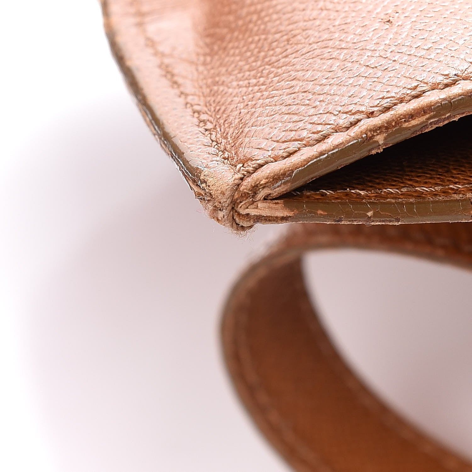 Chanel Grained Calfskin Logo Tote Brown 14 of 33