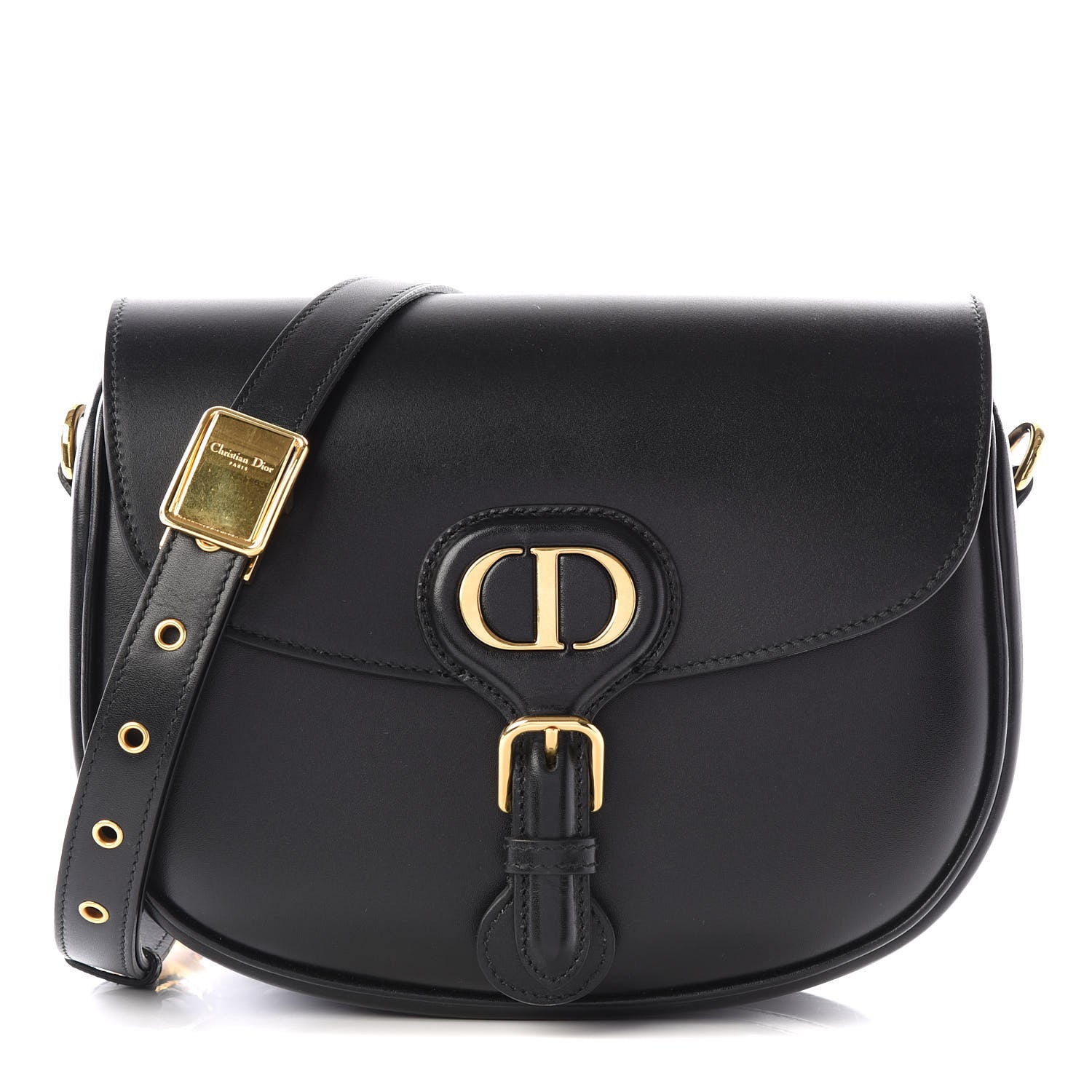 Christian Dior Box Calfskin Medium Bobby Flap Black 1 of 9