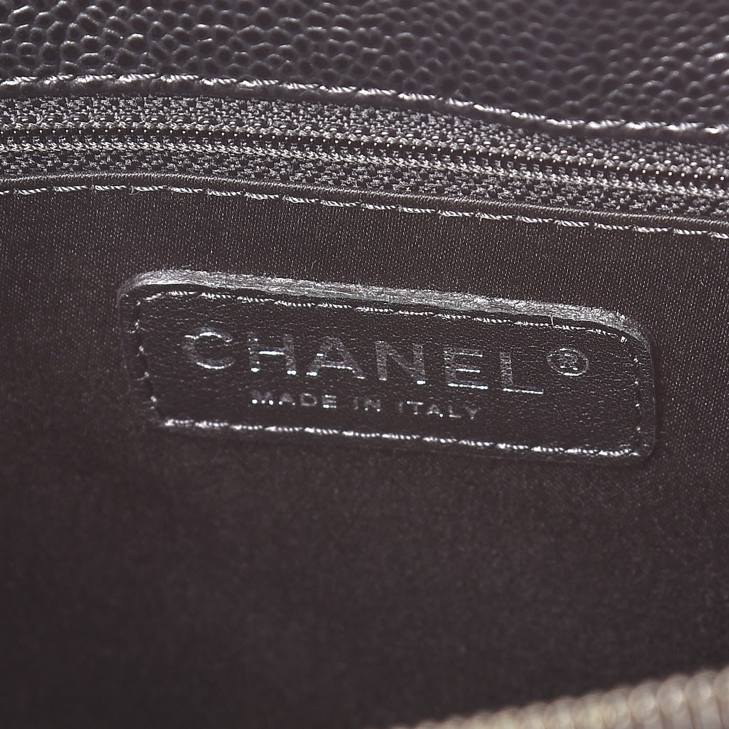 Chanel Caviar Quilted Grand Shopping Tote GST Black 8 of 9